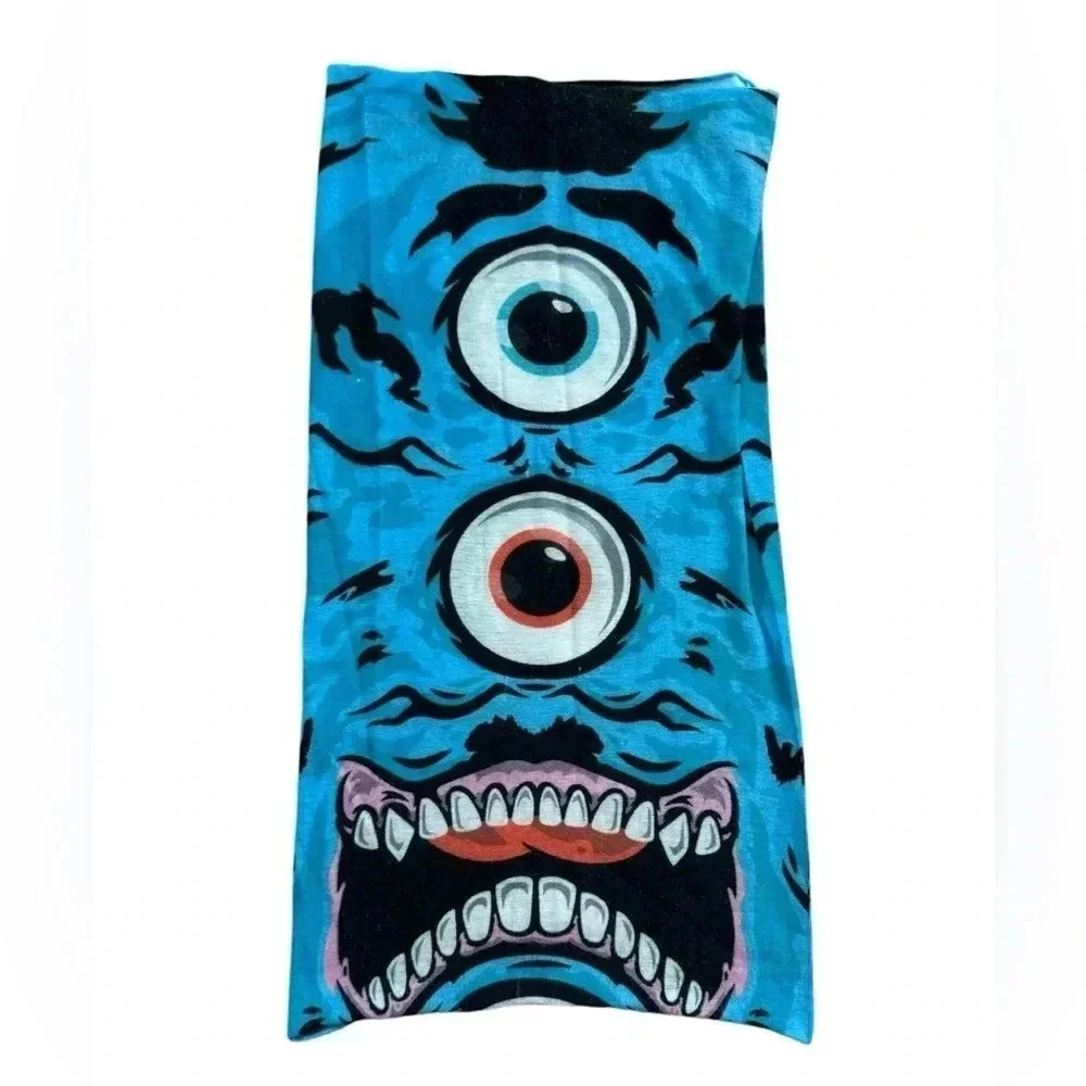 INTO THE AM monster seamless bandana - festival dusk mask raves face mask - Picture 3 of 5